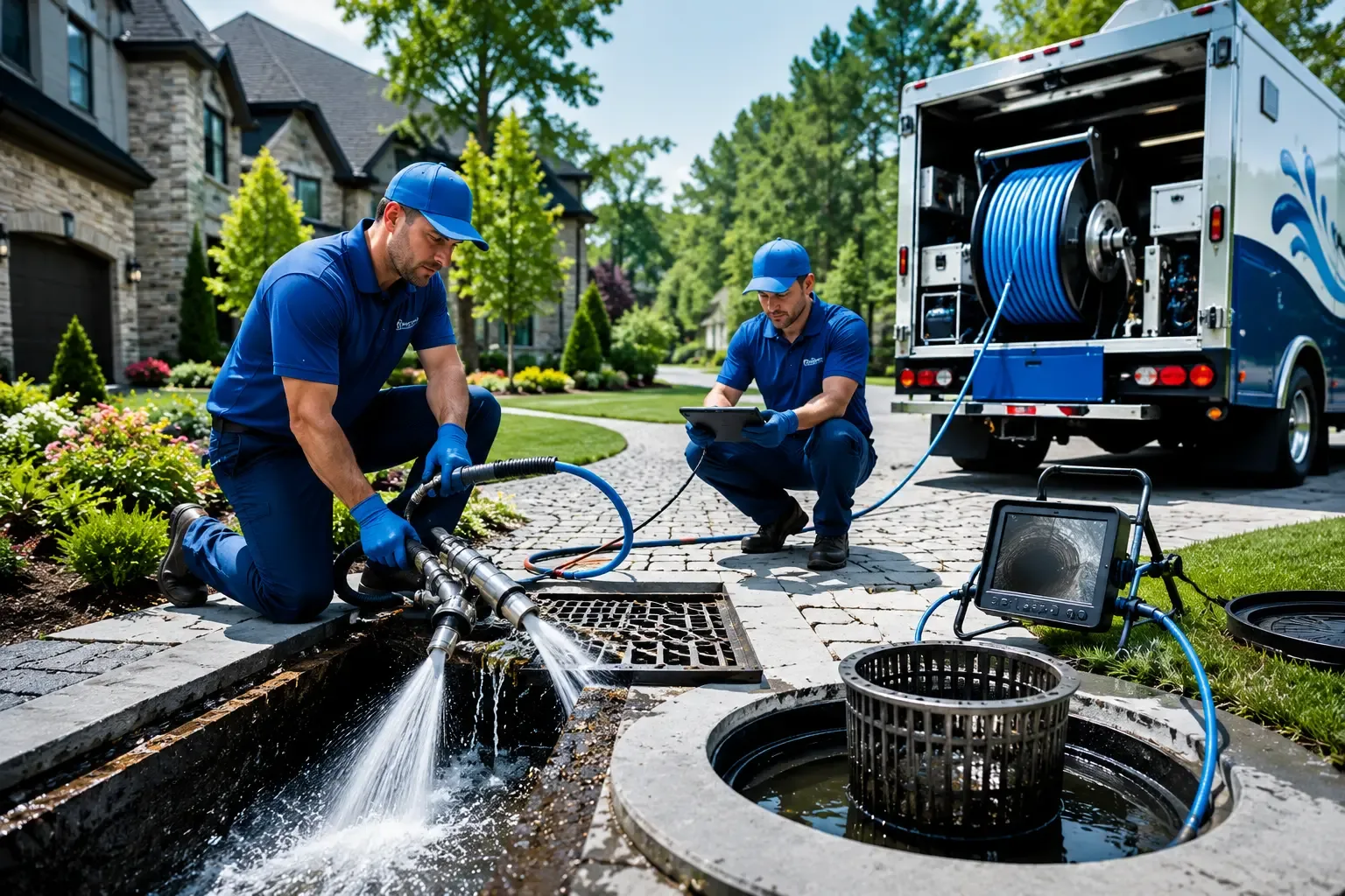 Local outdoor drain cleaning professionals in Montebello, VA